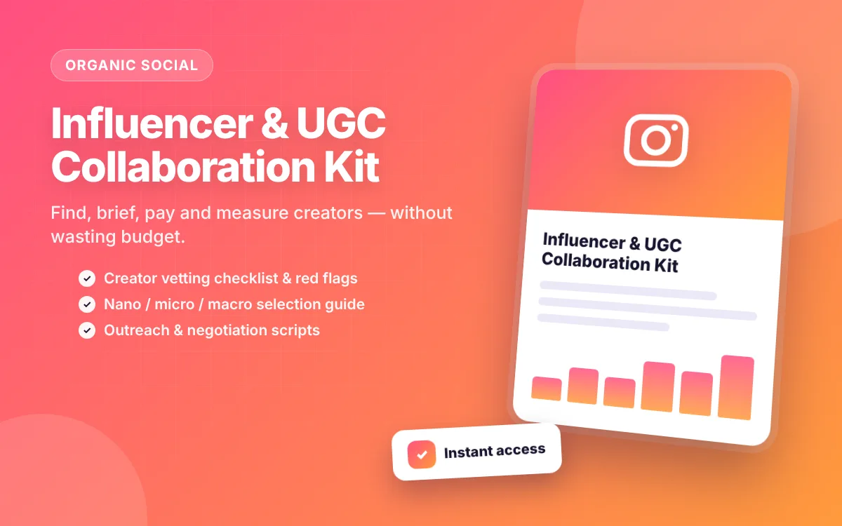 Influencer & UGC Collaboration Kit